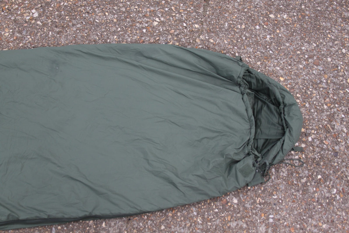 Genuine Surplus British Army Tropical 1 Season Sleeping Bag repaired (2224)