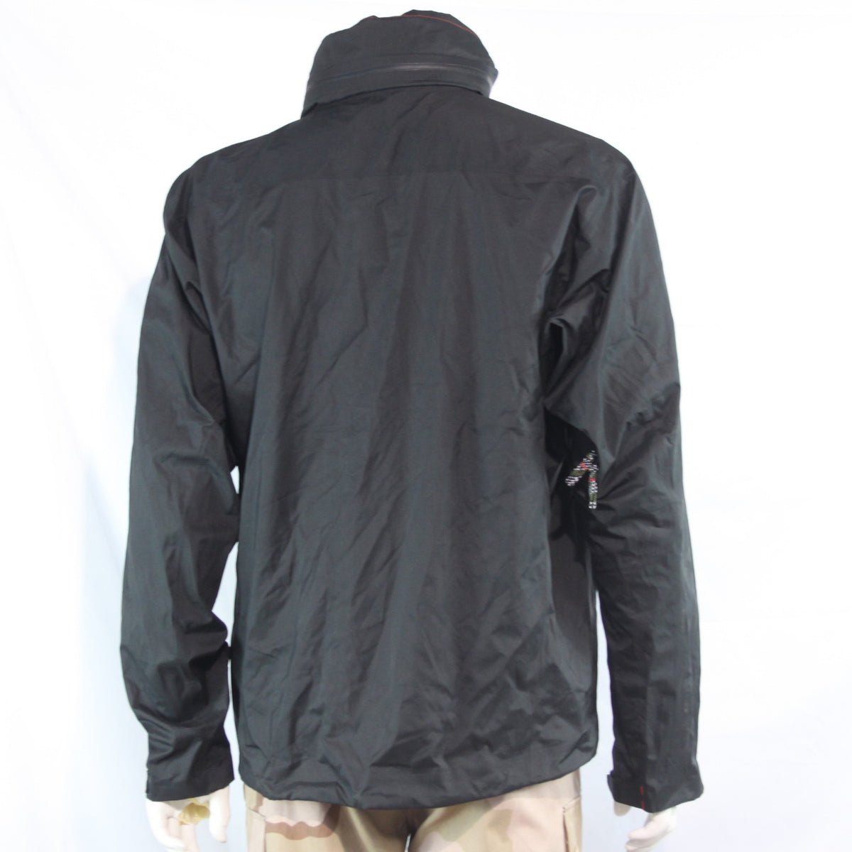 Spanish Military Black Lightweight Waterproof Breathable Jacket 38-40" (4308)
