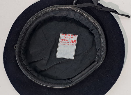 Genuine Surplus French  Army Dark Navy Beret hats Wool