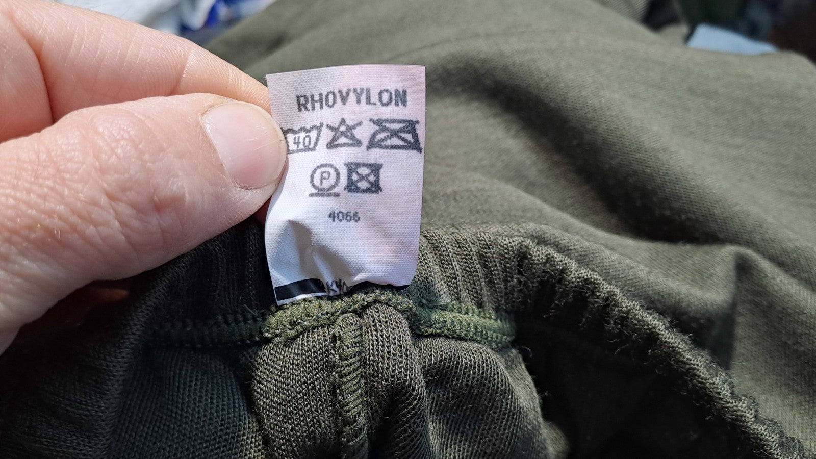 Genuine Surplus French Army Military Thermal Long Johns Olive (2680)