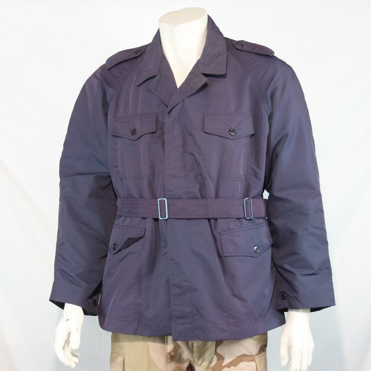 Genuine Surplus Italian Army Mounted Troops Quilted Ski Jacket Purple 36" (3202)