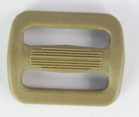 Tri-Glide Slider Buckles Black Tan Plastic Loops Rucksacks Replacement All Sizes