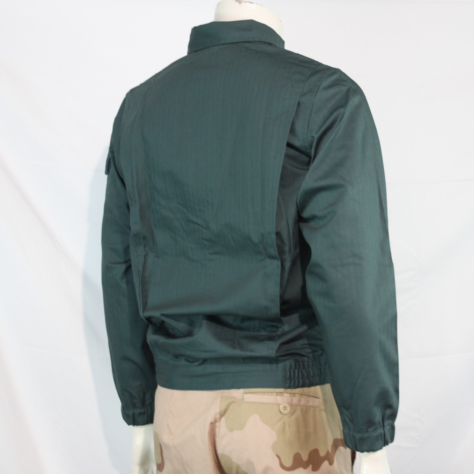 Genuine Surplus Spanish Police Lightweight Jacket Bottle Green S/Grade (3183)