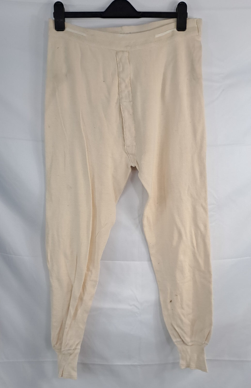 Genuine Surplus Swedish Army Long Johns Thermal Leggings Cream Elasticated(2760)