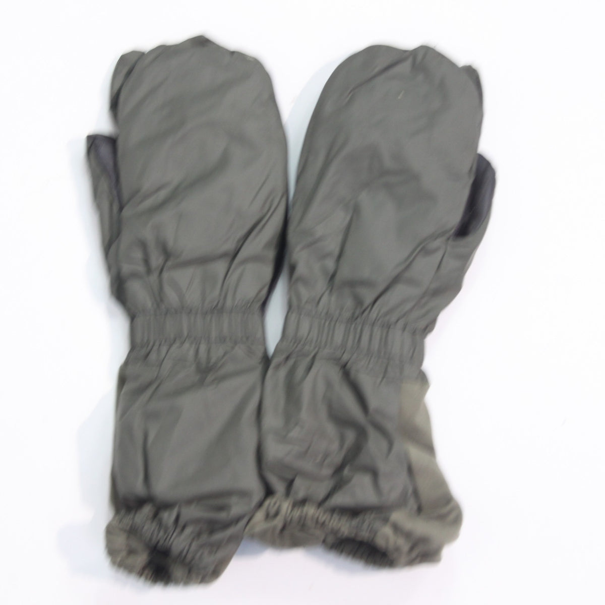 Vintage 1973 Mittens Army Issue Water resistant Faux Fur Lined Small UK8  (4406)
