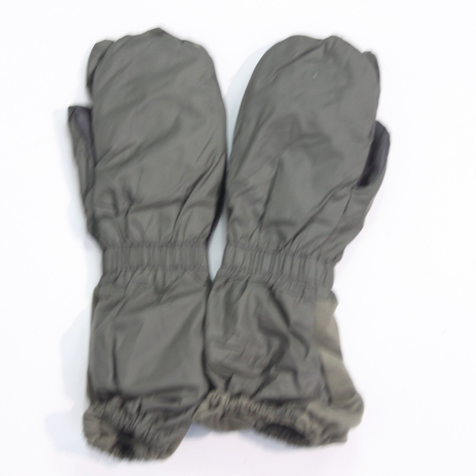 Vintage 1973 Mittens Army Issue Water resistant Faux Fur Lined Small UK8  (4406)