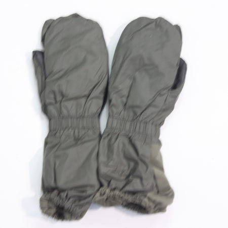Vintage 1973 Mittens Army Issue Water resistant Faux Fur Lined Small UK8  (4406)