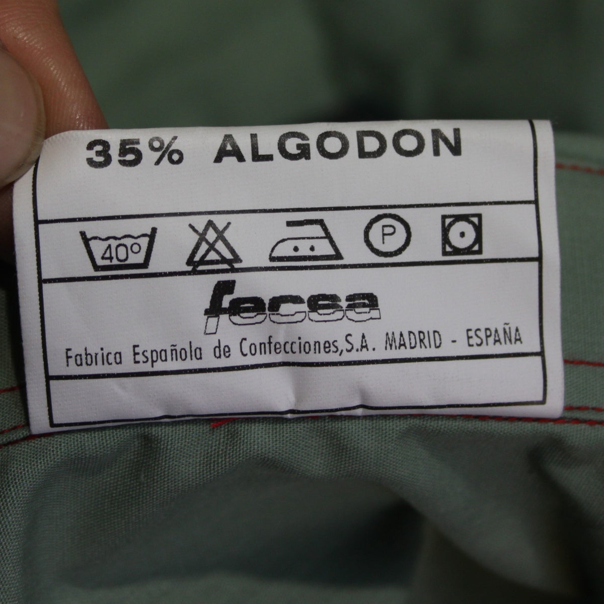Spanish Civil Guard Long Sleeve Shirt Genuine Surplus  Green 42" Chest (4070)