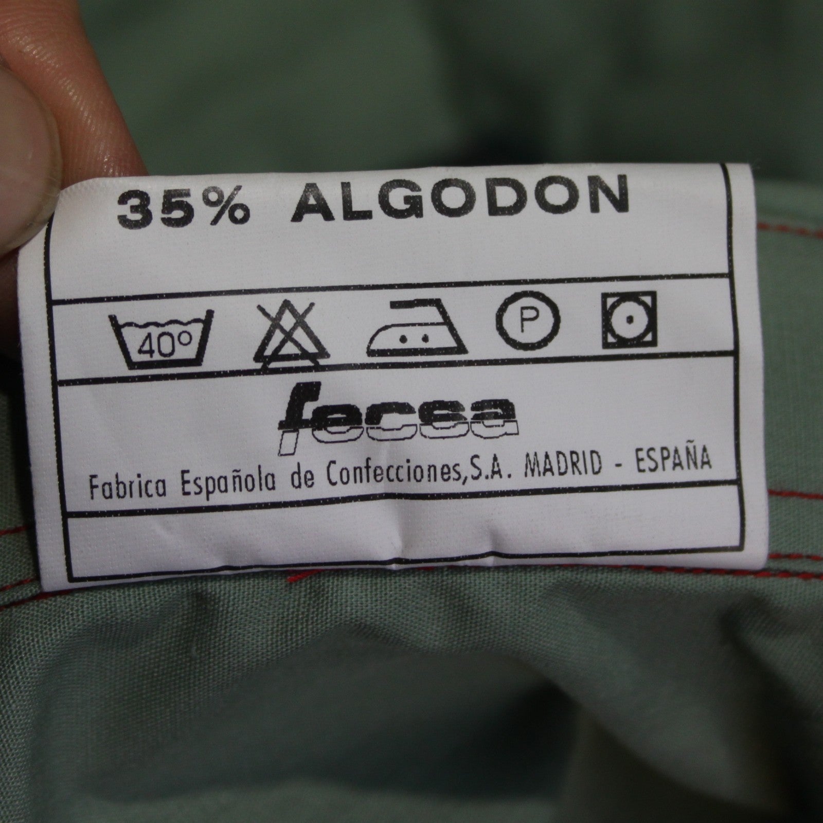 Spanish Civil Guard Long Sleeve Shirt Genuine Surplus  Green 42" Chest (4070)