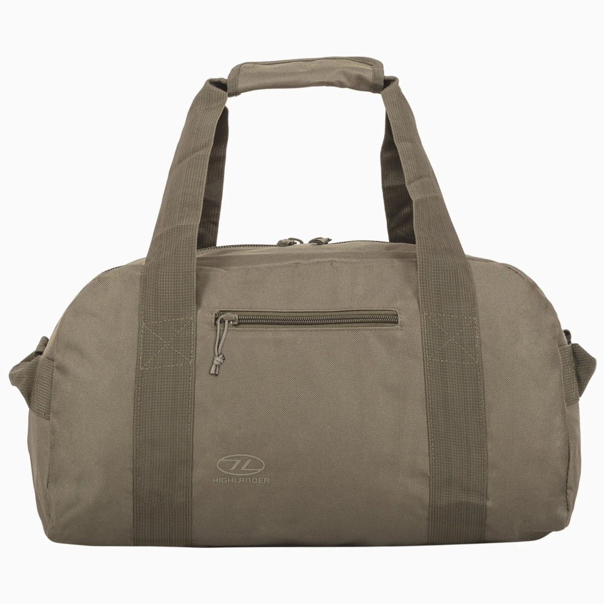 Highlander Cargo Holdall Duffle Bag 30 Litre Small Strong Durable Black Green