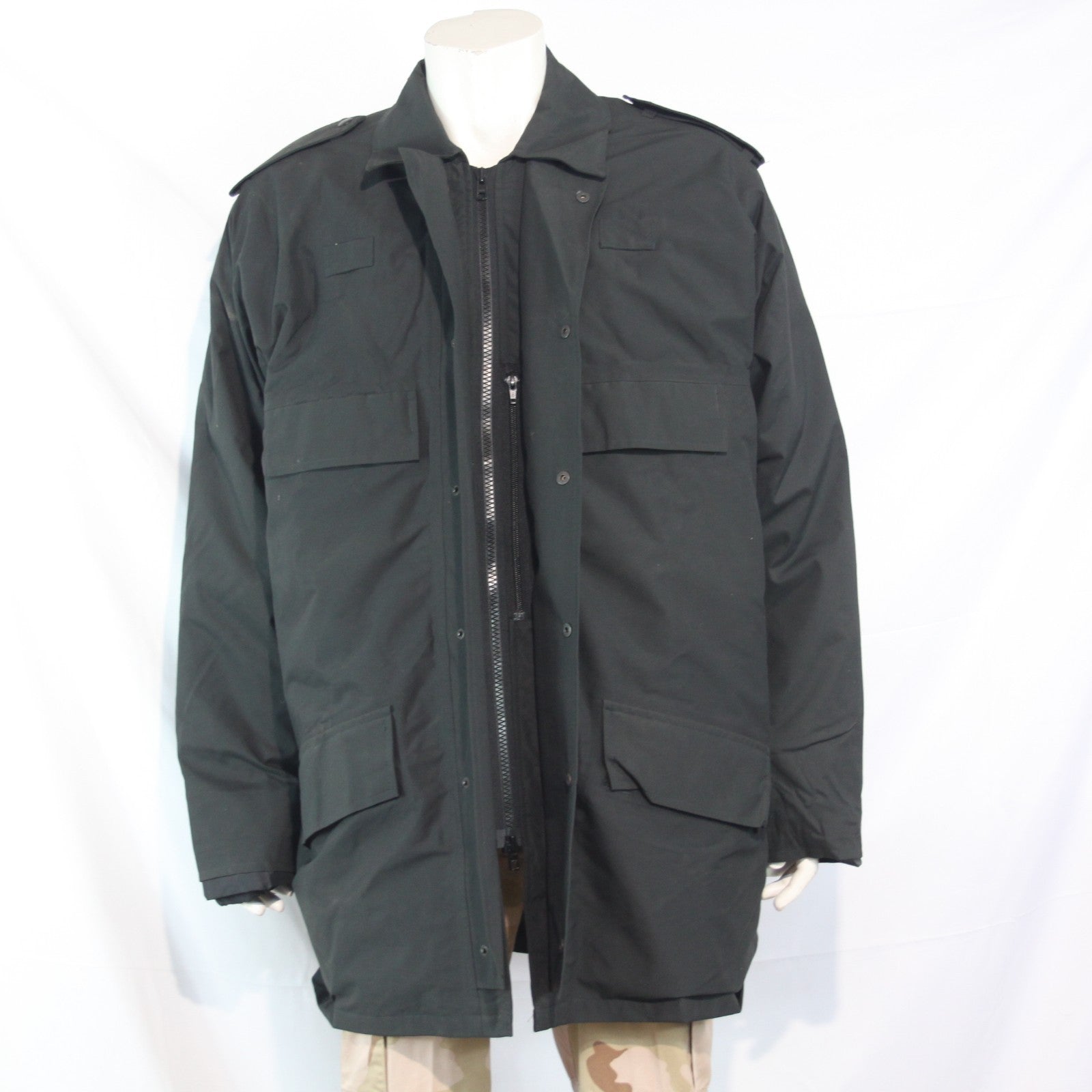 Waterproof Breathable Raincoat  Lined Jacket British Police Genuine 48" (3885)