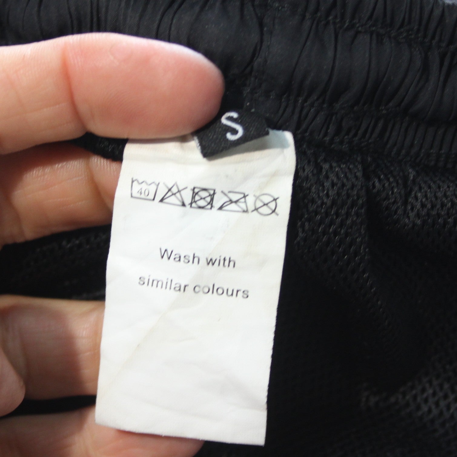 Genuine Surplus British Army PT Shorts Black Embroidered (4379)