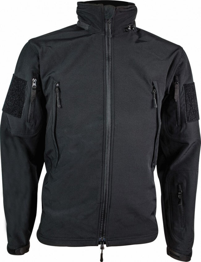 Highlander Tactical Hooded Softshell Jacket Water Resistant  Army Camo green