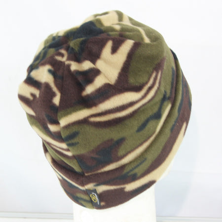 Polar Fleece Camouflage Bob Hat Watch Hat Adult Thermal Warm (HAT063)