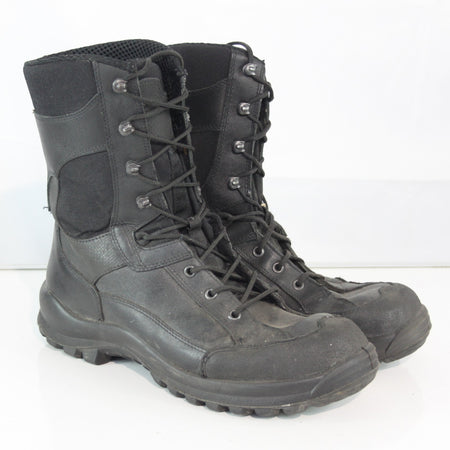 Austrian Army Black Jungle Boots LeatherLightweight Military Combat EU 43 (3582)