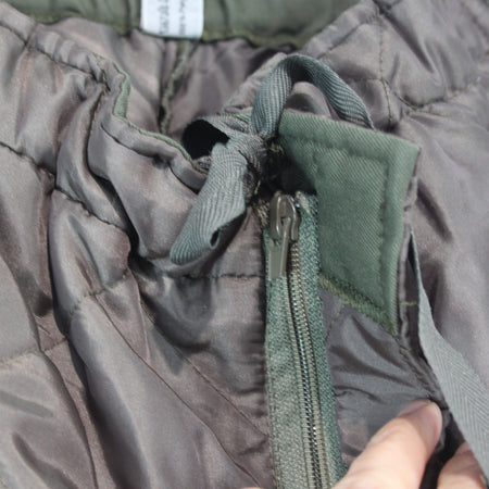 Genuine Surplus Austrian Army Quilted Over-Trouser Liners Thermal G2 34-36(3770)