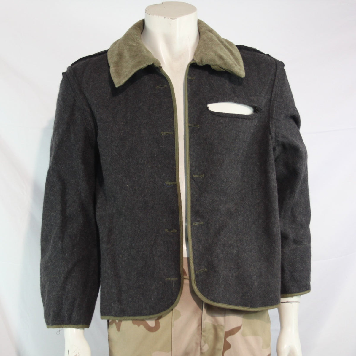 Genuine Surplus East Eurpopean Wool Type  Army Jacket Liner Thermal40-42" (3718)