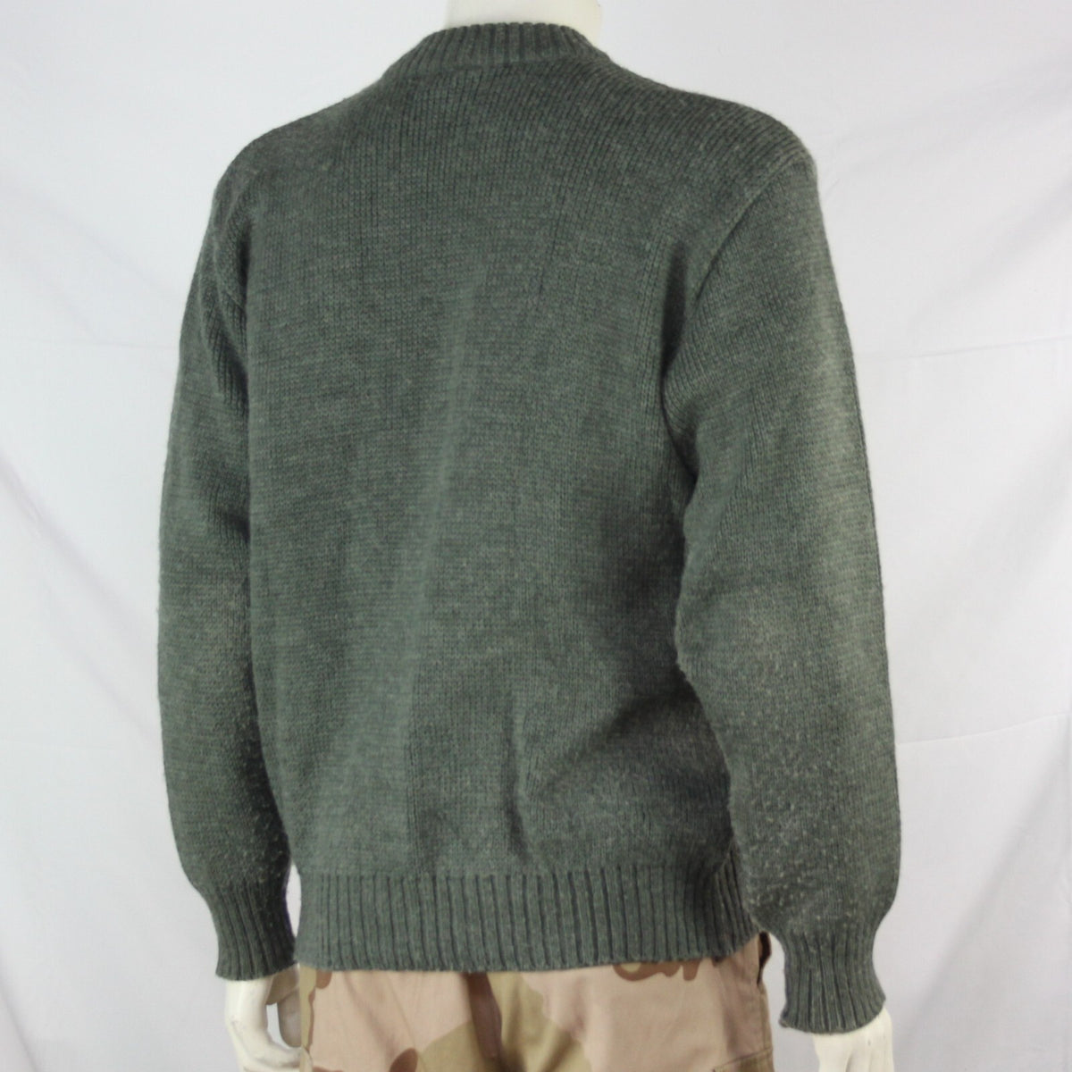 Genuine Surplus Swiss Army Quarter Zip Jumper Wool 42-44" (3256)
