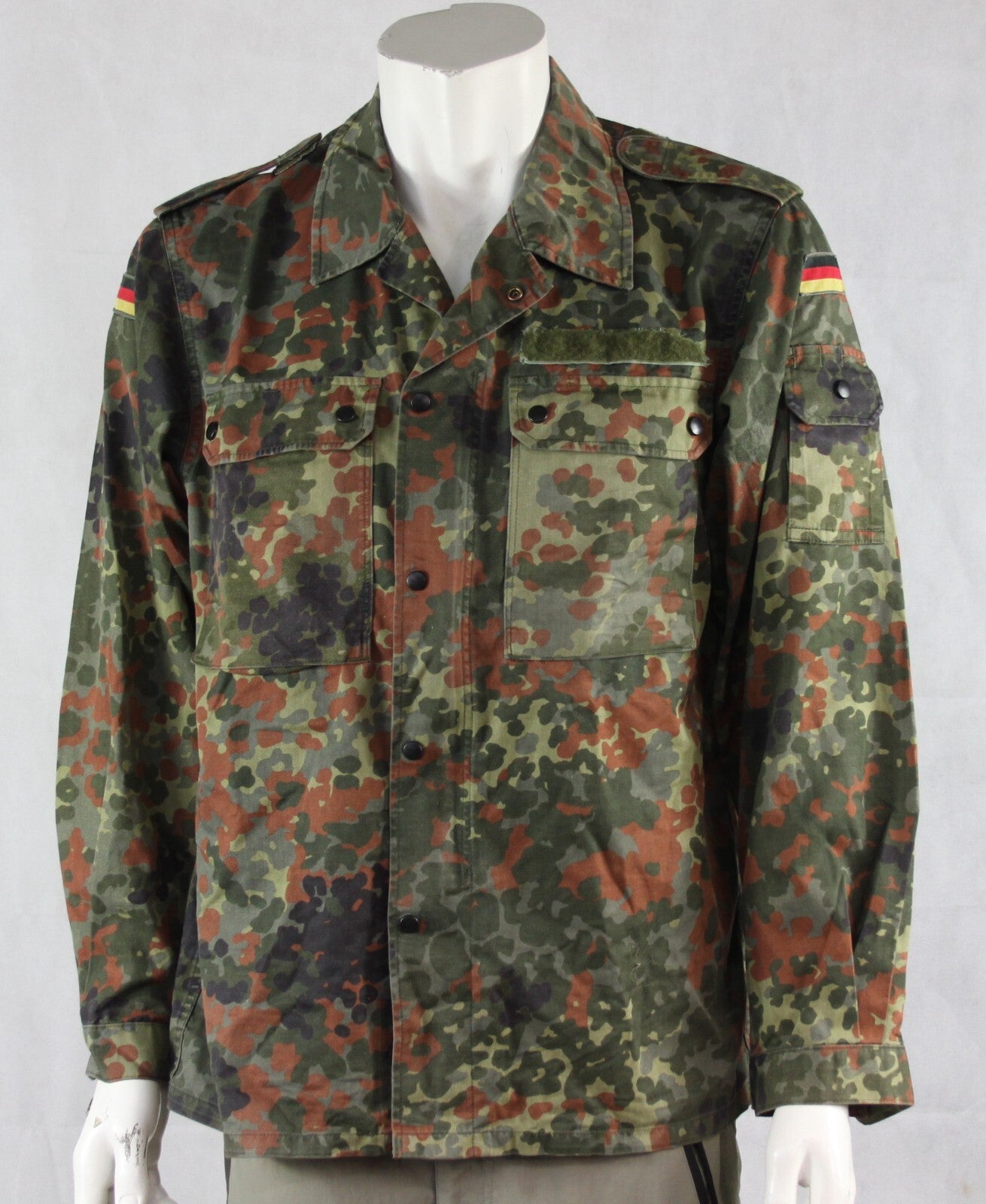 Genuine Surplus German Flektarn Shirt German Army Camouflage Forces Shirt 3306
