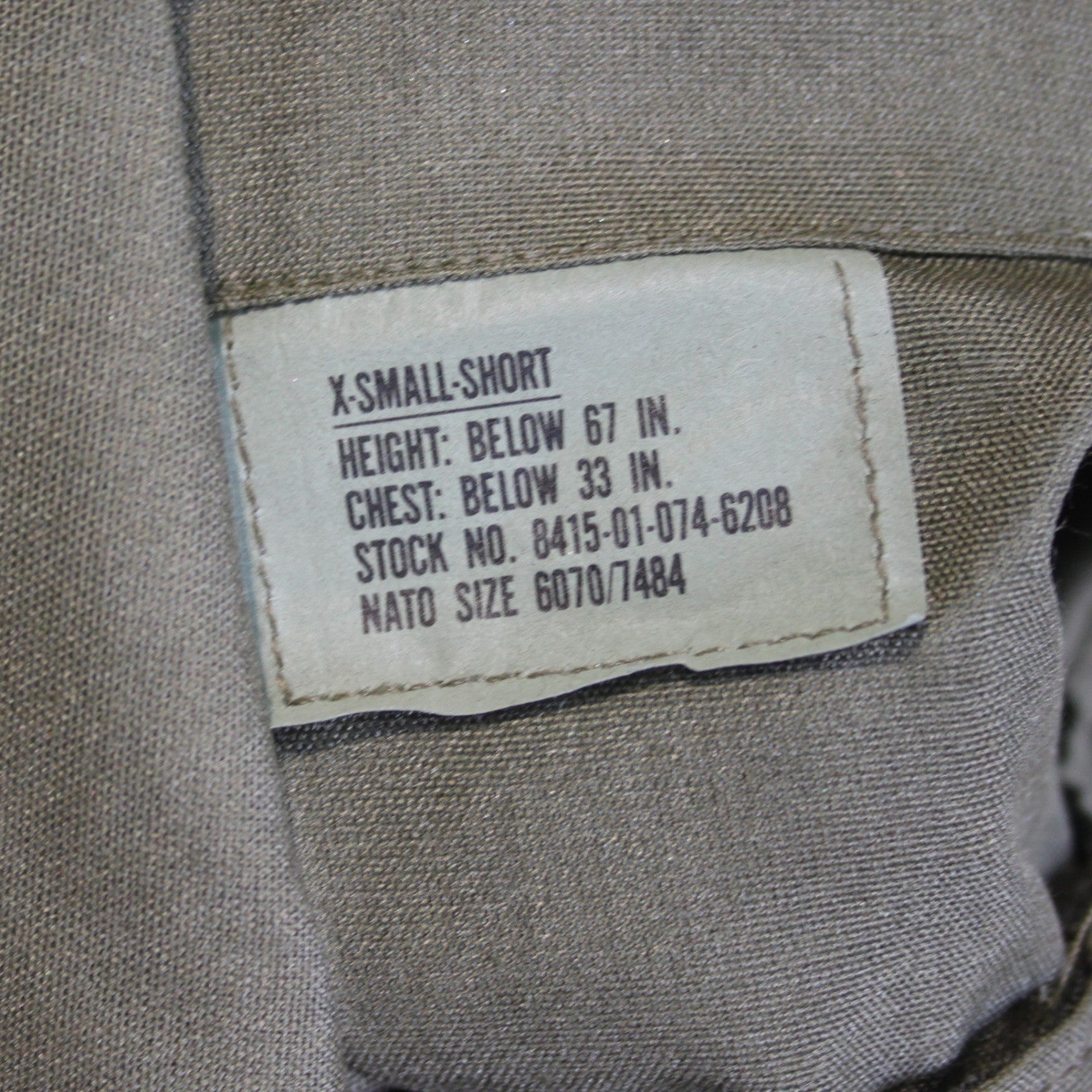 US Army Crewmans Coverall Combat Genuine Surplus USAF Extra Small XS (4164)