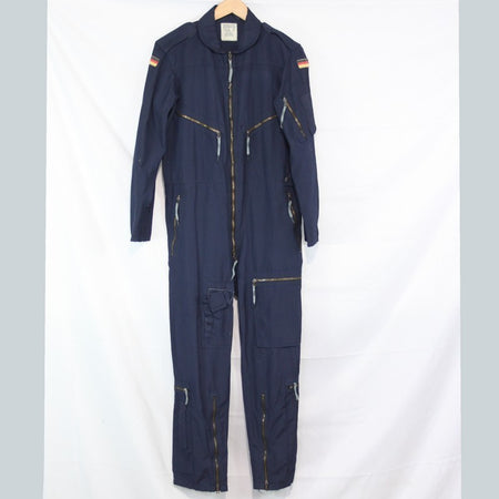 Genuine Surplus German Airforce Flight Suit Overall Navy BLue 36" Chest (3382A)