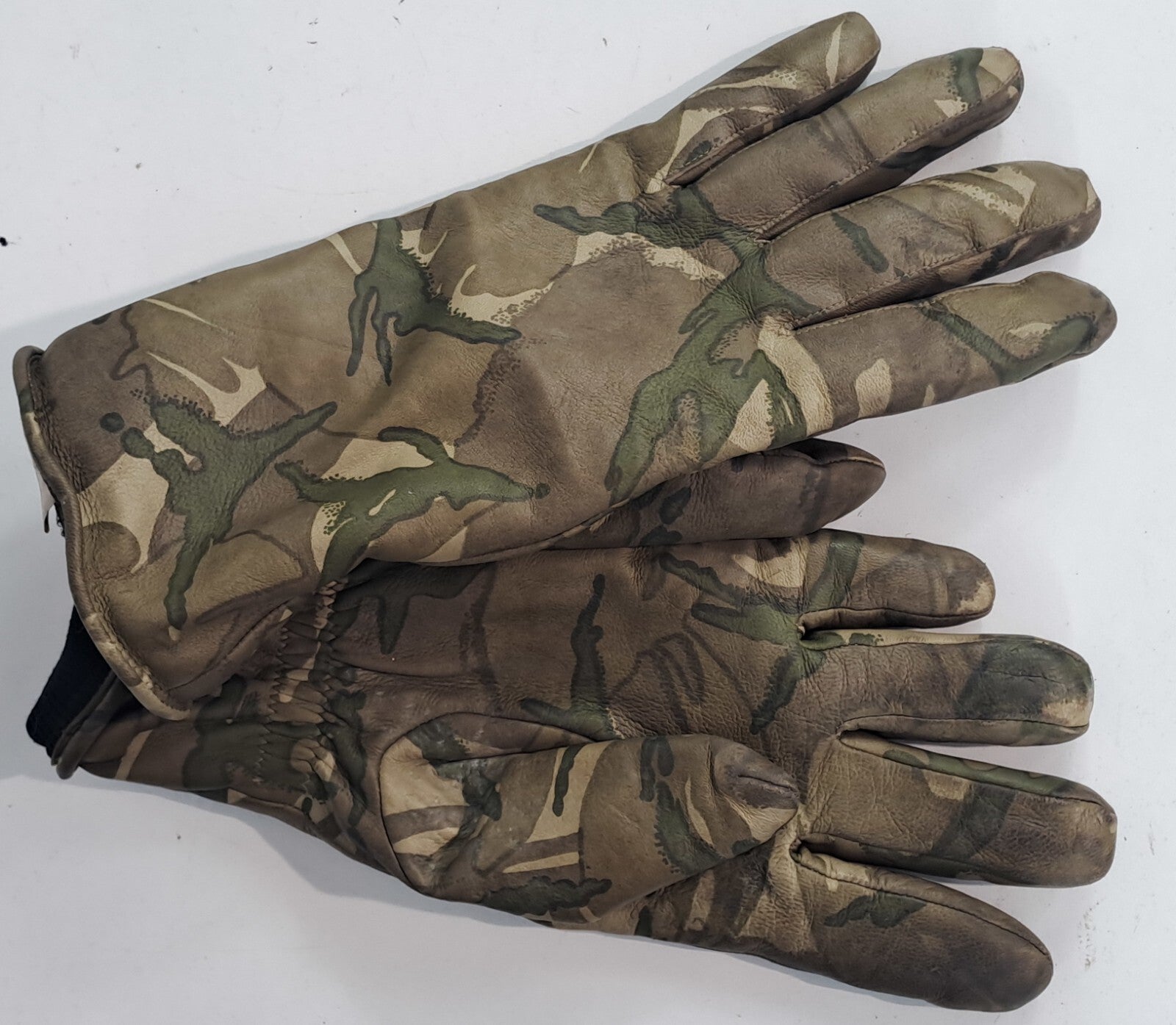 Genuine British Army MTP Multicam Mk2 Leather Gloves Gore-tex Lined G1