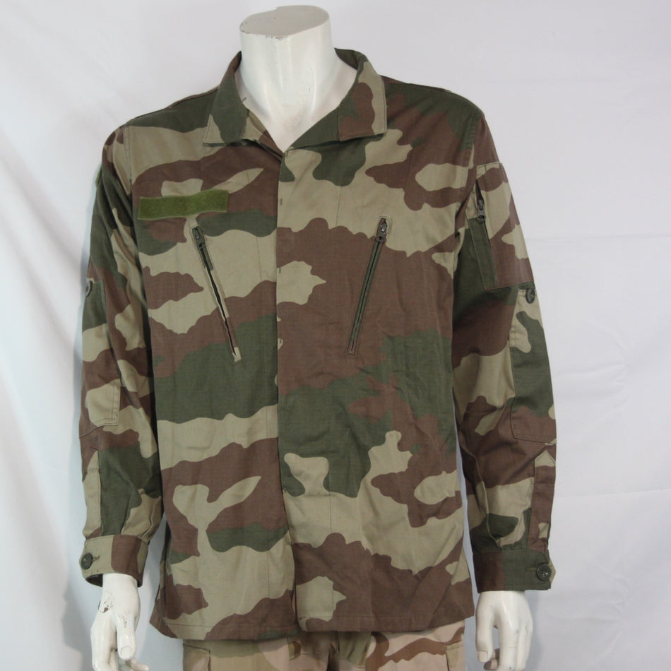 Turkish Army Camo Shirt Ripstop Genuine Surplus 40-42" (4147)