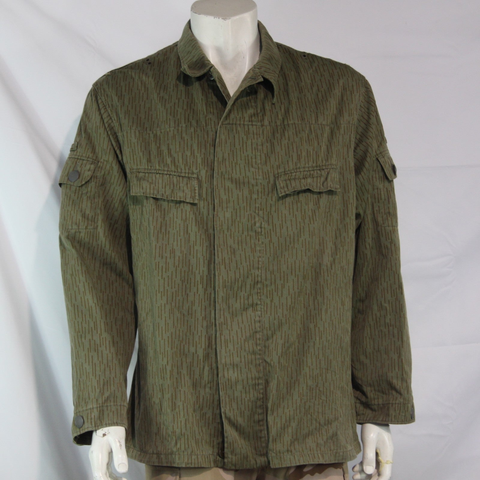 East German Army DDR Camo Shirt Jacket Genuine Surplus  40-42" (4216)