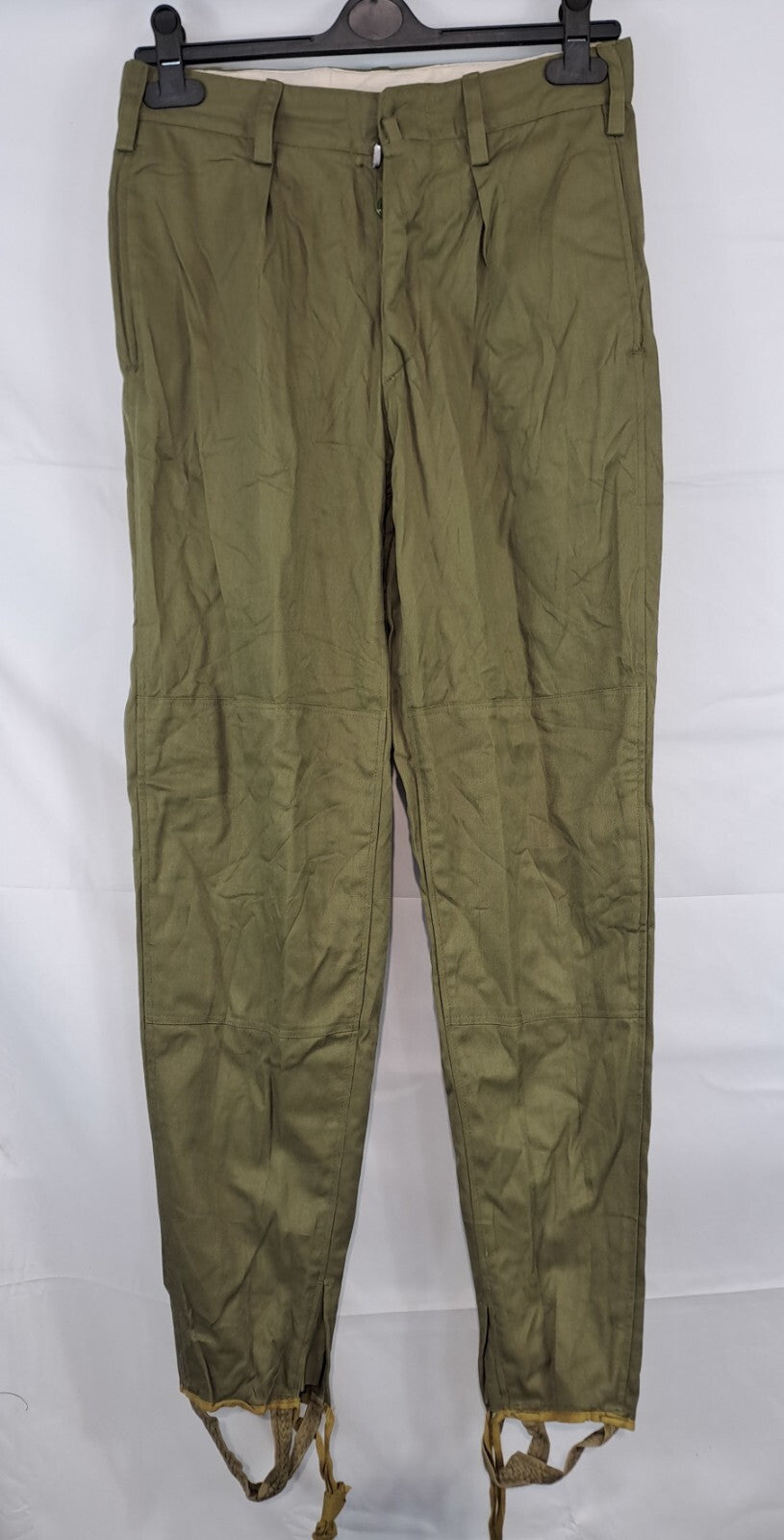 Genuine Surplus Romanian Army Vintage Combat trousers khaki green (1756)