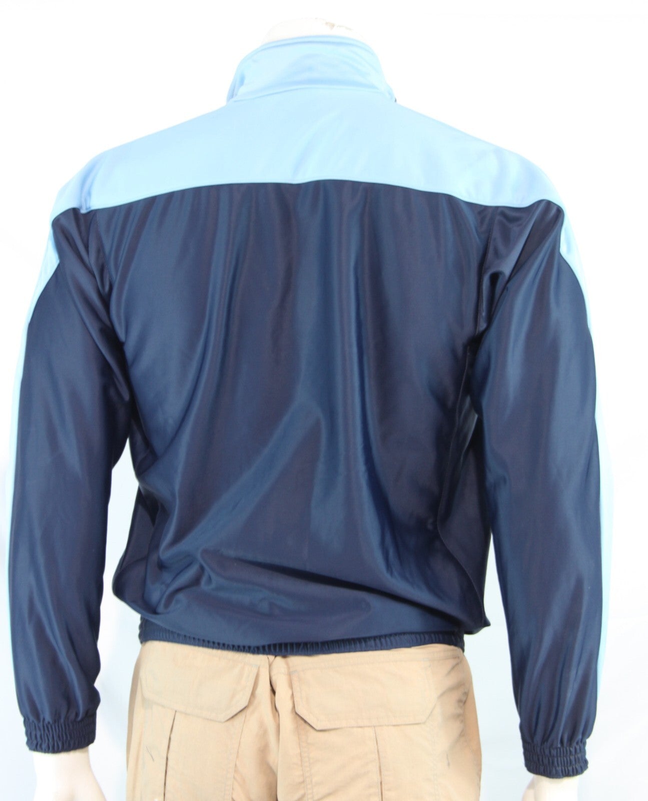 Genuine Surplus French Army Tracksuit Top Stretch Zip Front 34-36" Blue (2169)