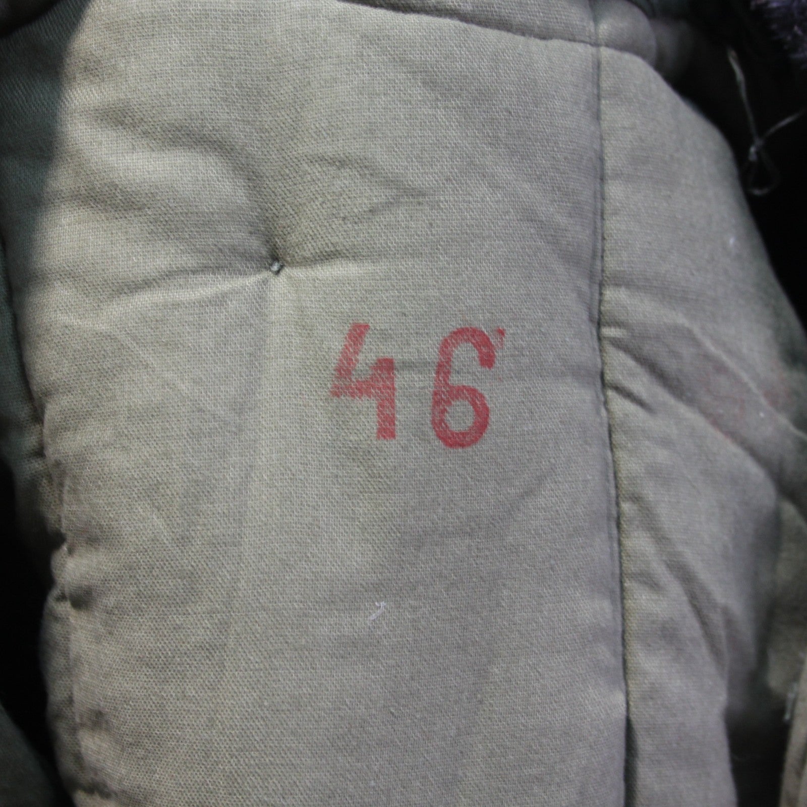 Genuine Surplus Hungarian Army Parka Jacket Liner Padded FFur Collar 36" (3745)