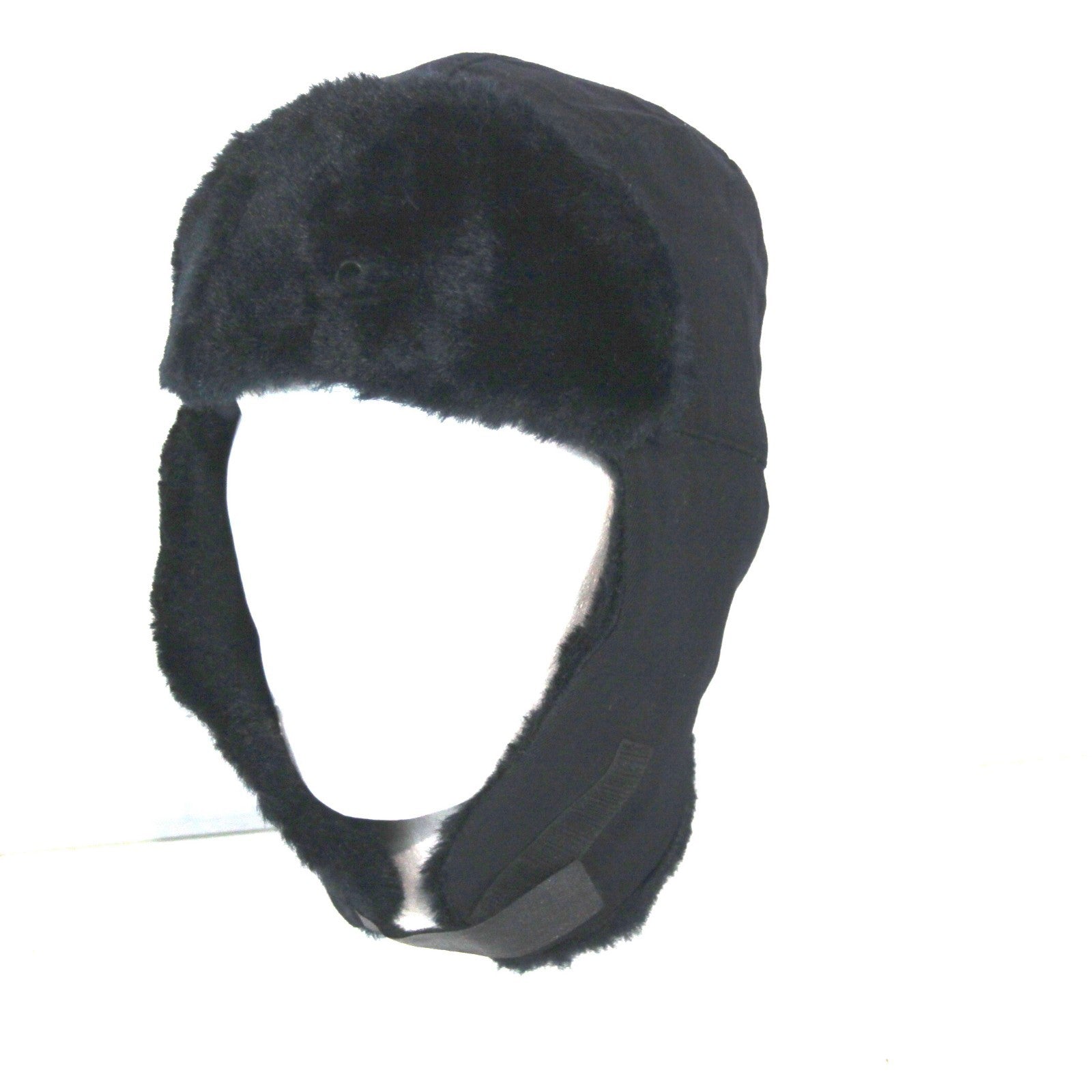 Czech Army Winter Hat Ushanka Faux Fur Blue Thermal Size 57cm  (3939)