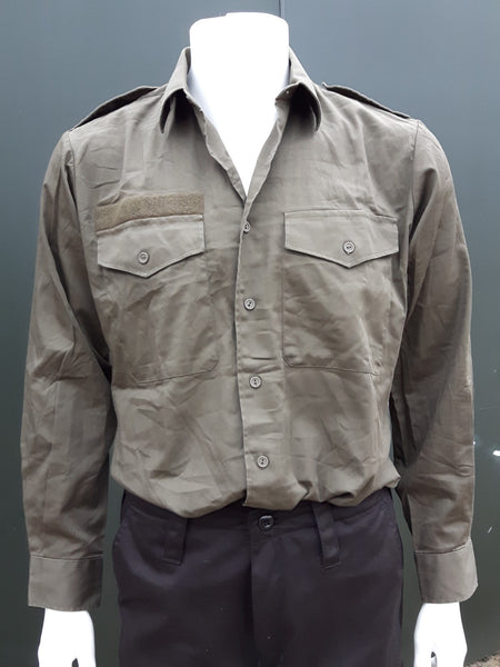 Genuine Surplus Austrian Army Field Shirt Lightweight Olive Shirt