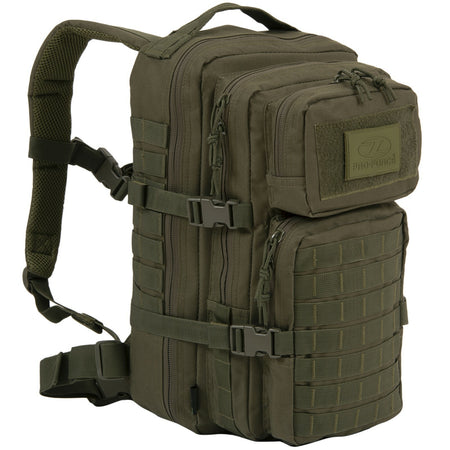 Highlander Recon Pack 28L Rucksack Backpack Tactical Military Pockets MOLLE