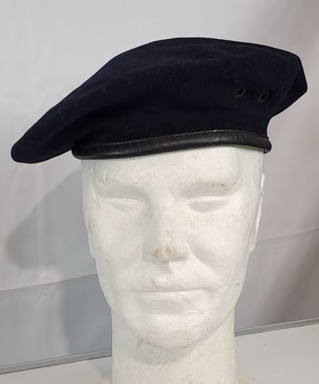 Genuine Surplus French  Army Dark Navy Beret hats Wool