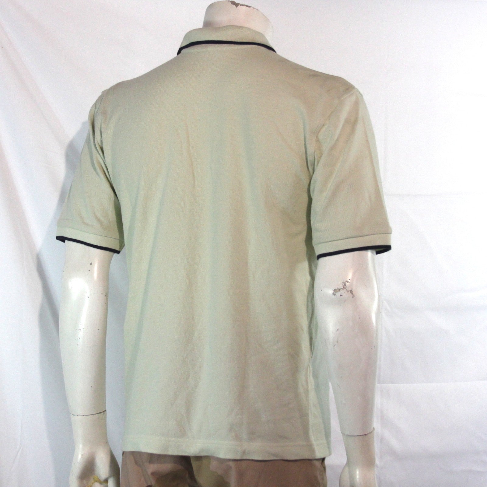 New Genuine Surplus Spanish Military Cream / Pale Grey Polo T-Shirt (4259)