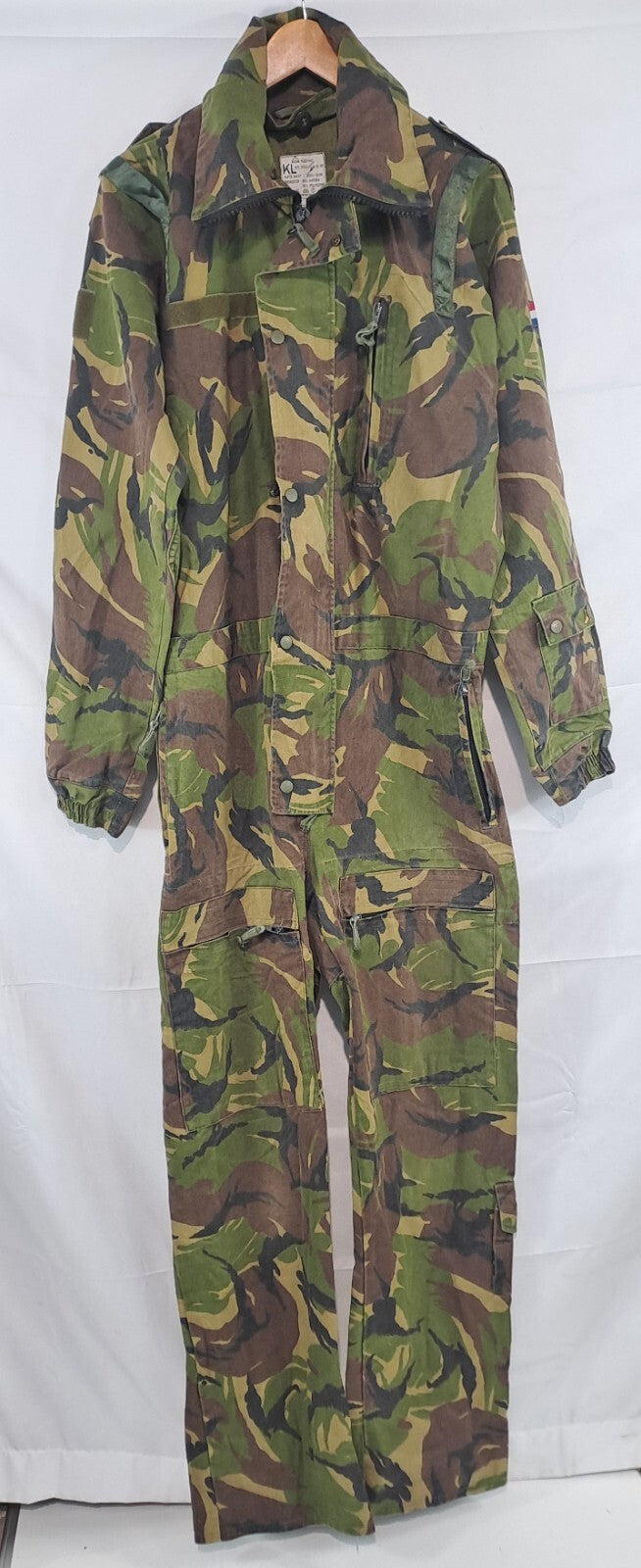 Genuine Surplus Dutch DPM Tank Suit Coverall Overall Tough Camo 40-42" (2578)
