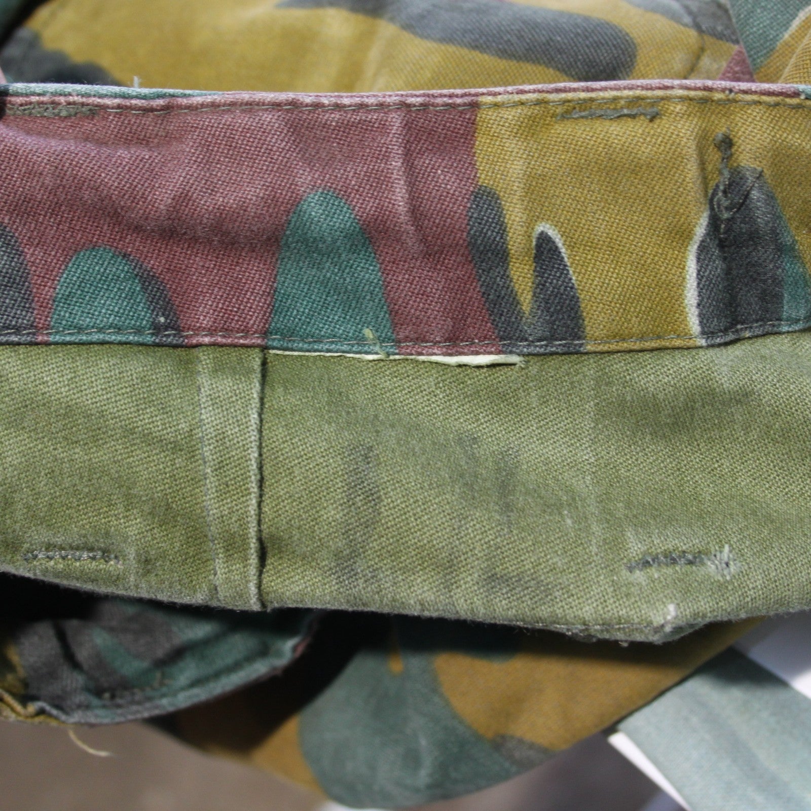 Genuine Surplus Belgian Jigsaw Camo Combat Shorts Cut-Offs 36" Waist (3670)