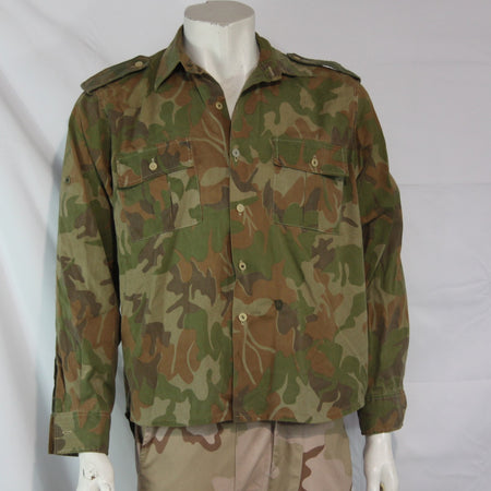 Romanian Army  Camo Shirt Genuine Surplus Jungle 15.5" (4215)