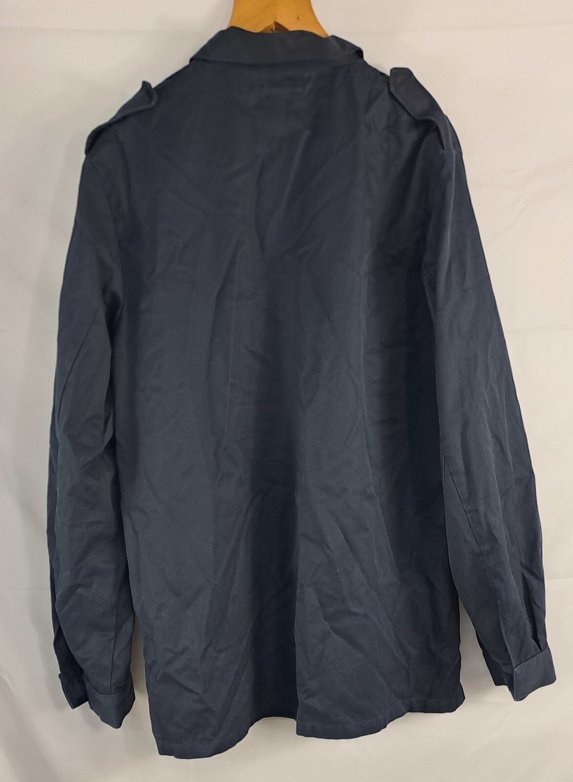 Genuine British Dutch / Belgian Navy Blue Heavyweight Working Shirt  (2754)