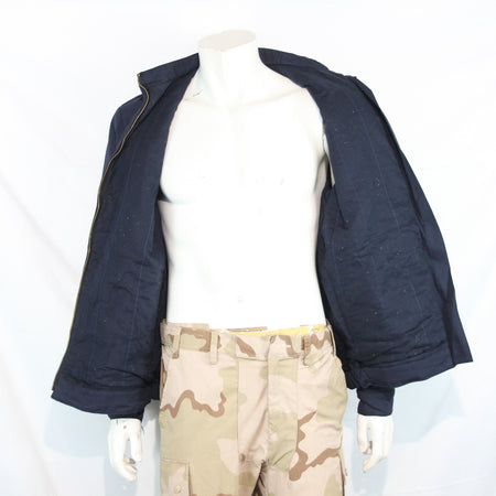 Genuine Surplus Emergency Services Jacket Padded Quilted Navy 38-40" (3221)