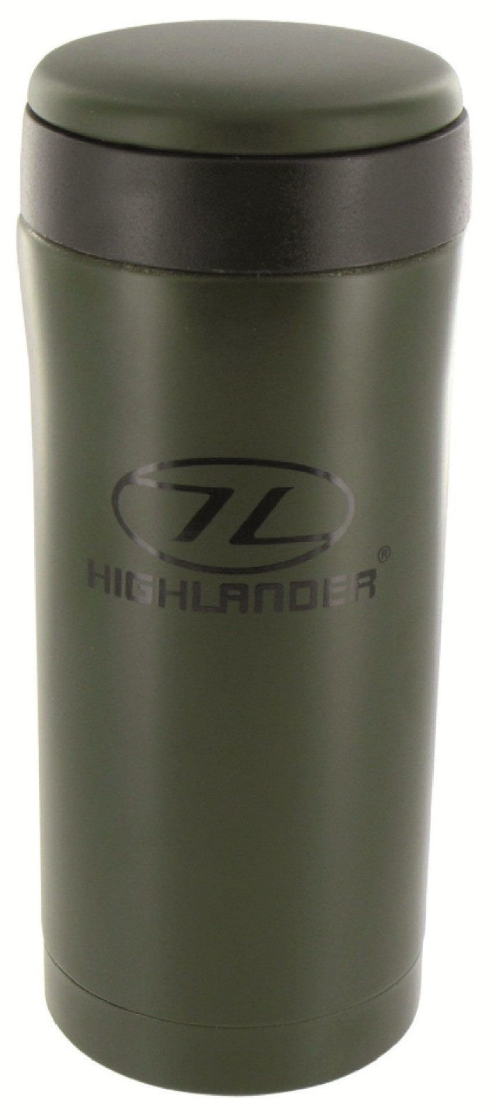 Highlander Sealed Thermal Mug Mini Flask Ammo Flask  Camo 330ml