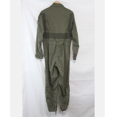 French Army AFV Coverall Olive Green Genuine Surplus 36" Chest Xshort (4170)