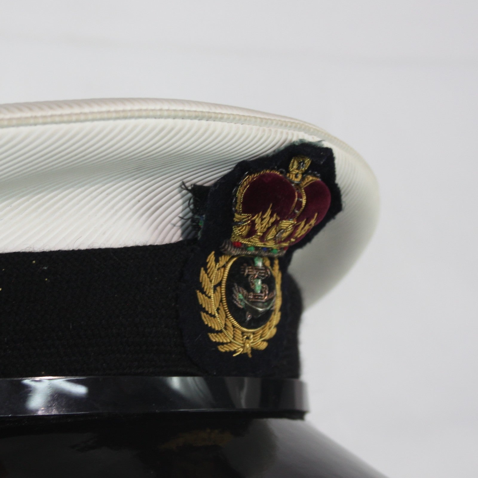 British Royal Navy Petty Officers Mens Dress Hat Genuine Surplus Cap G1 (4449)