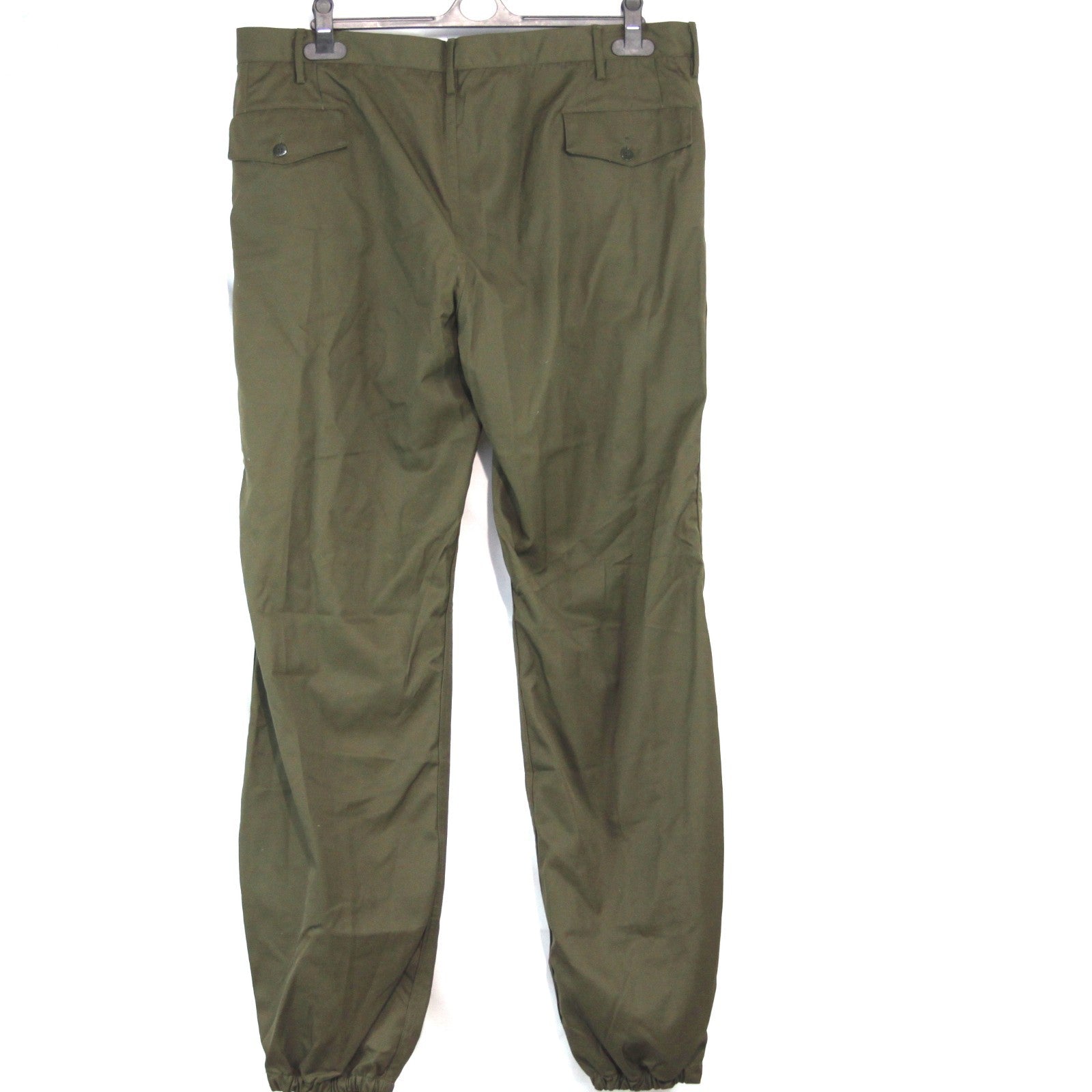 Genuine Surplus Italian Army Lightweight Olive Combat Trousers Knee Patch (3656)