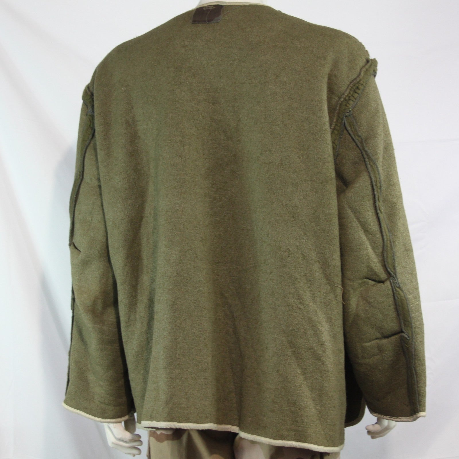 Genuine Surplus Croatian Army Parka Liner Thermal Faux Fur Olive 46-48" (3725)