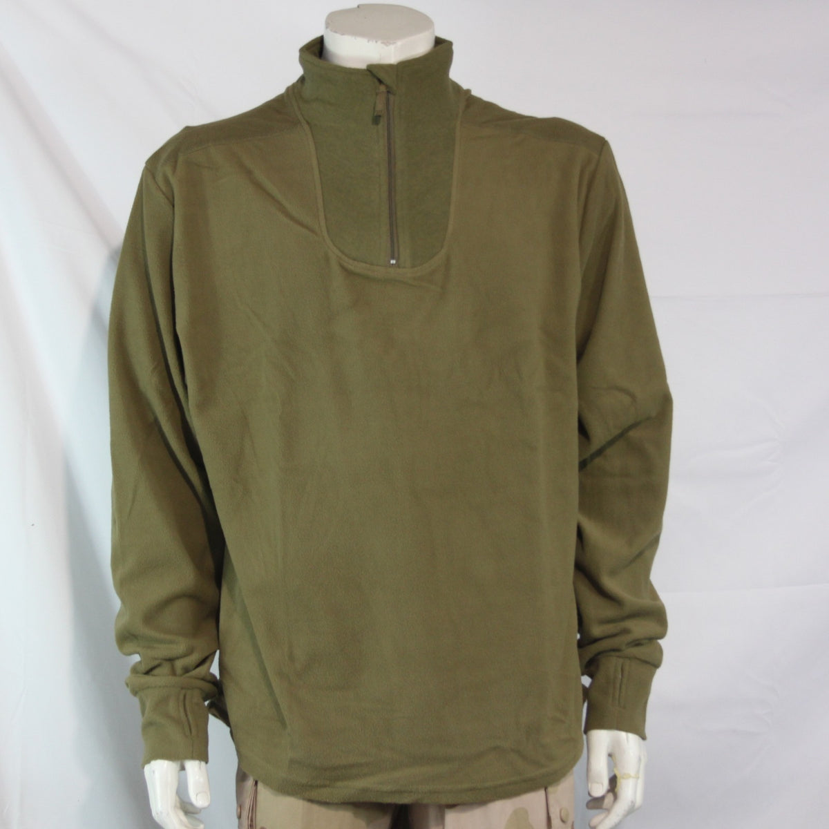 NEW British PCS Fleece Midlayer Pullover Genuine Surplus Top FR Neck (4233)