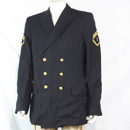 Genuine Surplus French Navy Jacket Naval Dress Uniform Jacket 42-44" Chest (3545