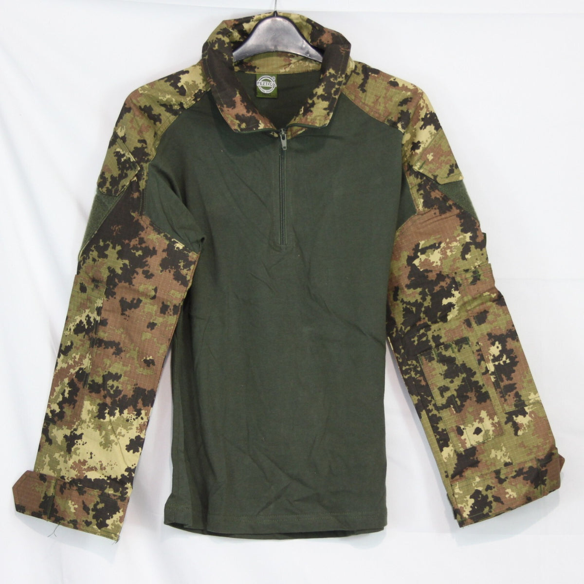 PETZ Co Italian Army Style UBAC Shirt Top Long Sleeve Vege Camo Digital (3315)