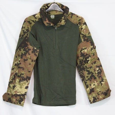 PETZ Co Italian Army Style UBAC Shirt Top Long Sleeve Vege Camo Digital (3315)